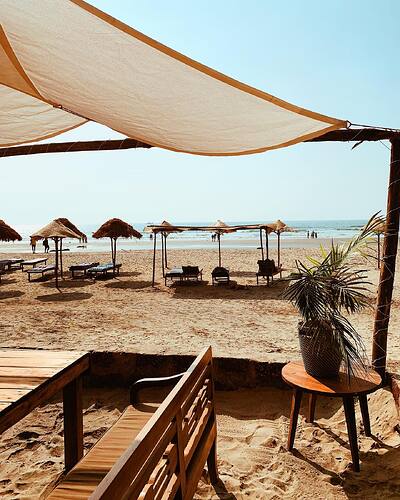 Anahata Beach Resort in North Goa near Ashvem Beach 30 01 1