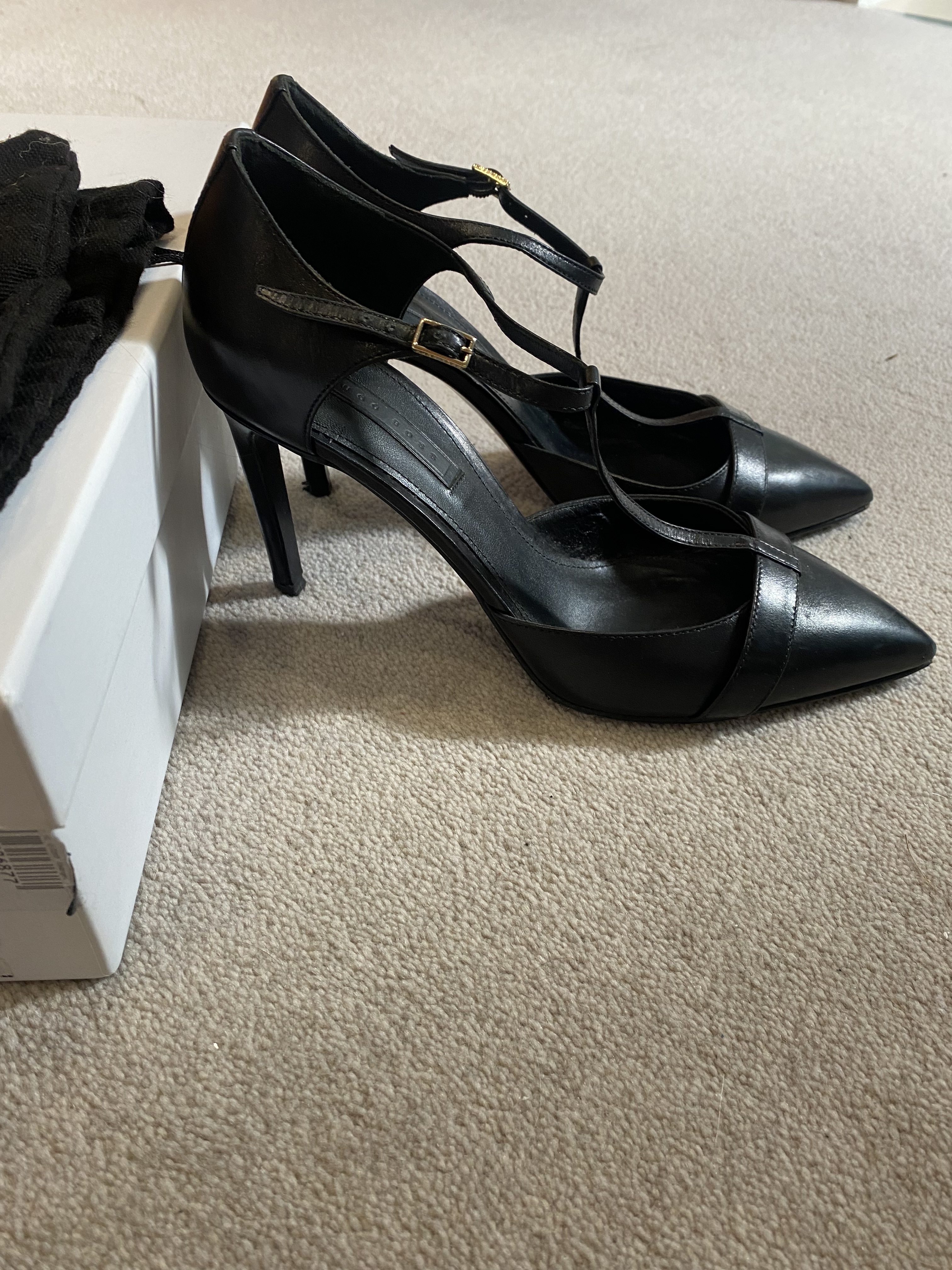 Black Hugo Boss ladies shoes size 5 - SL Pre-Loved Marketplace - The SL ...